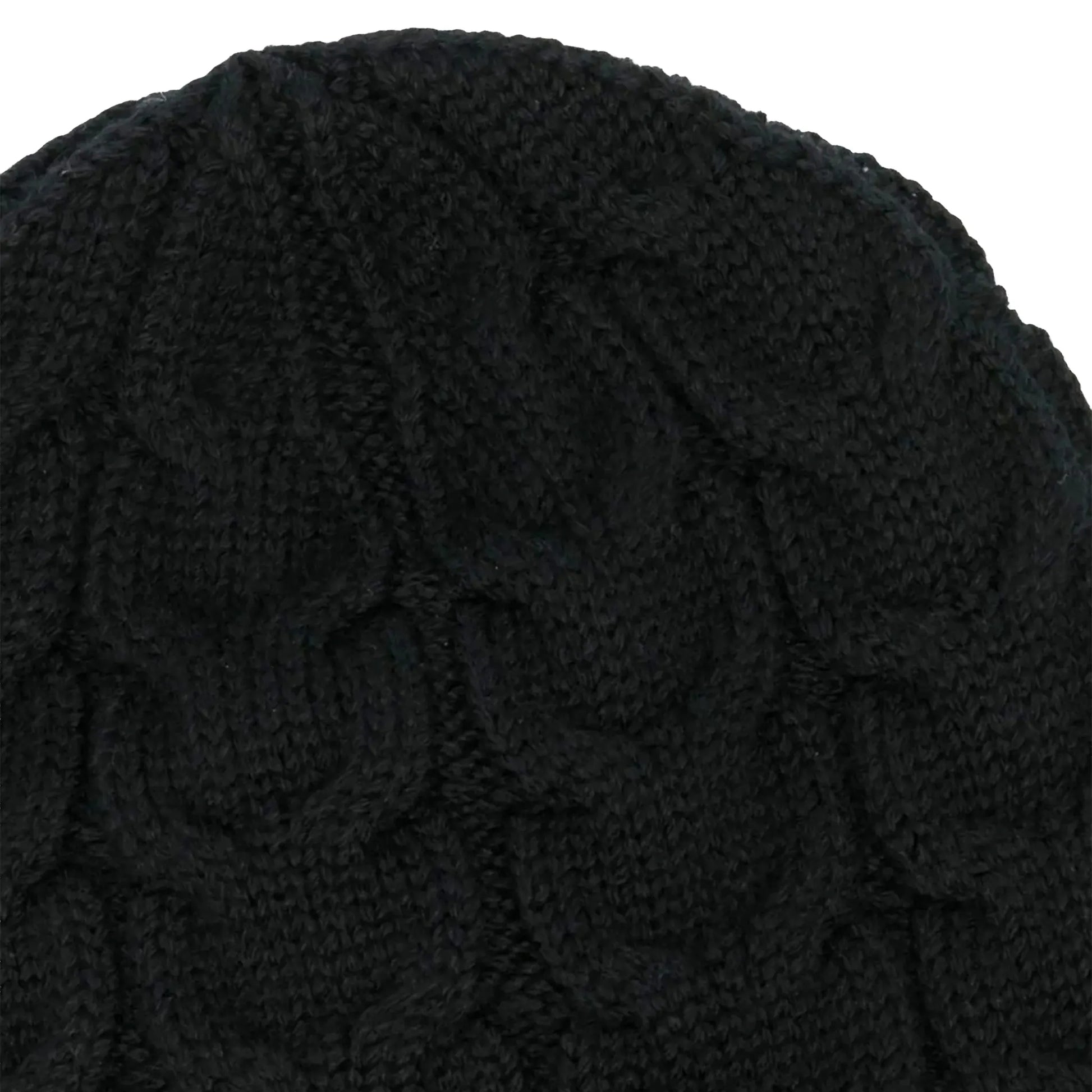 Moncler Enfant Boys Wool Knit Black Beanie