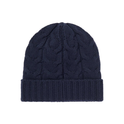 Moncler Enfant Boys Wool Knit Navy Beanie