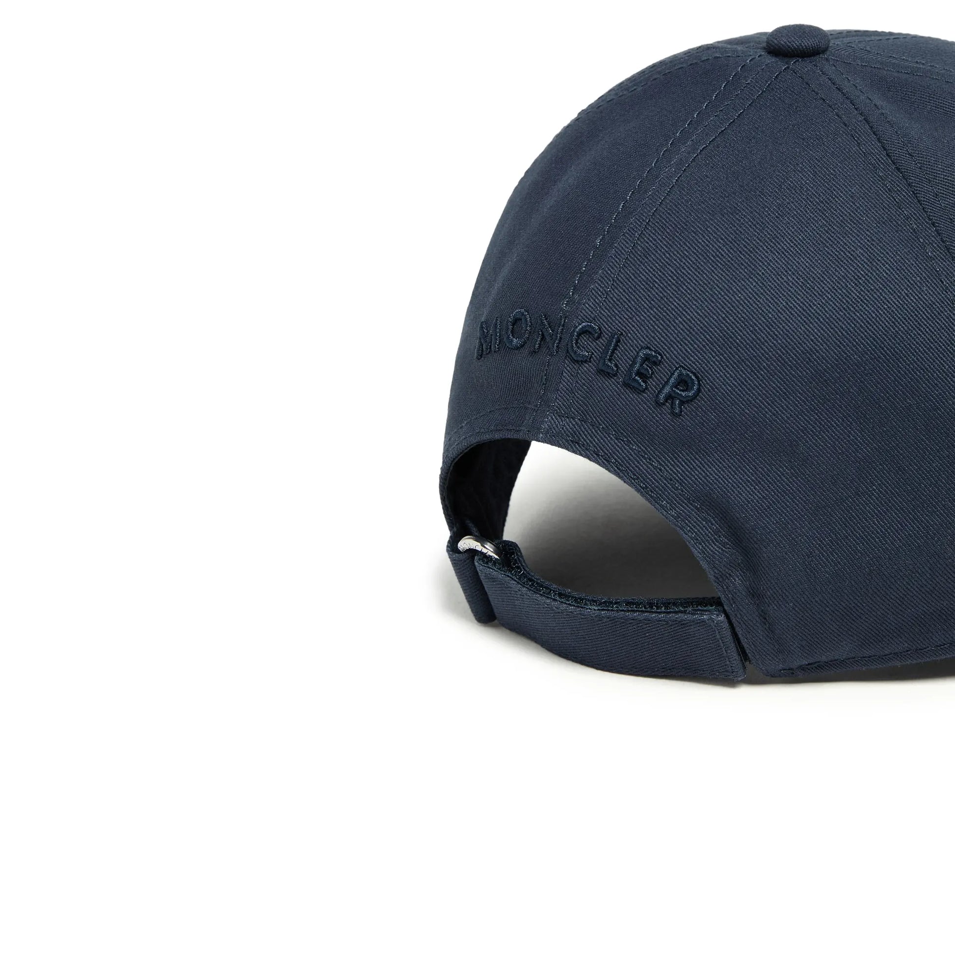 Moncler Gabardine Baseball Navy Blue Cap