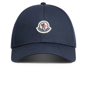 Moncler Gabardine Baseball Navy Blue Cap
