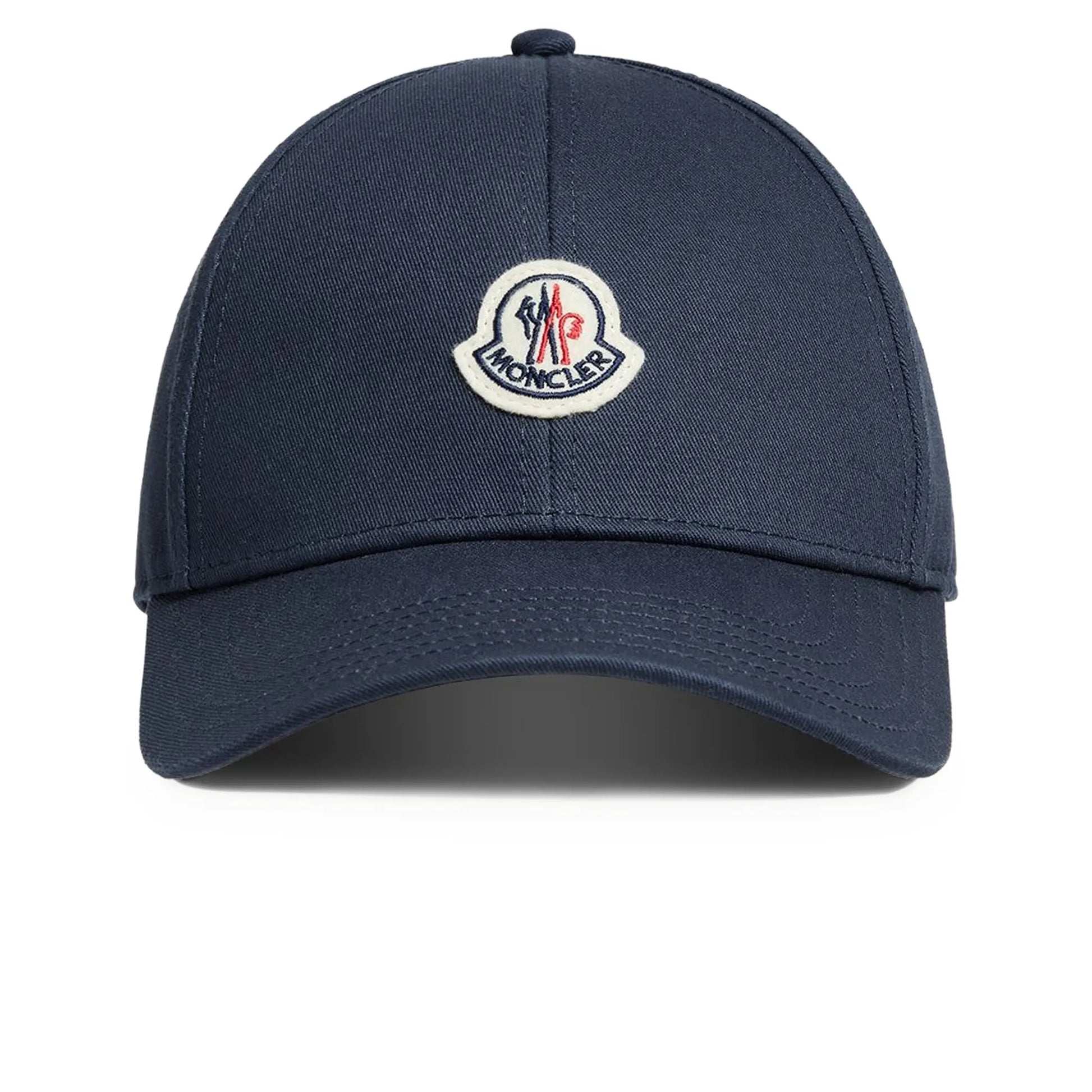 Moncler Gabardine Baseball Navy Blue Cap