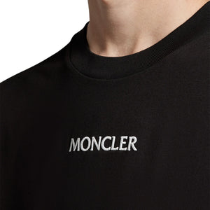 Moncler Graphic Logo Black T Shirt