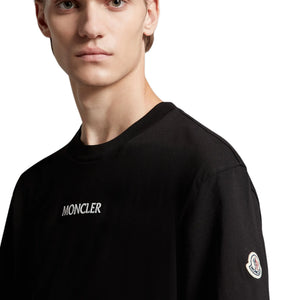 Moncler Graphic Logo Black T Shirt