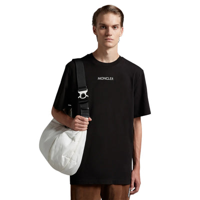 Moncler Graphic Logo Black T Shirt