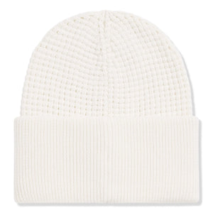 Moncler Ivory Tricot Cotton White Beanie