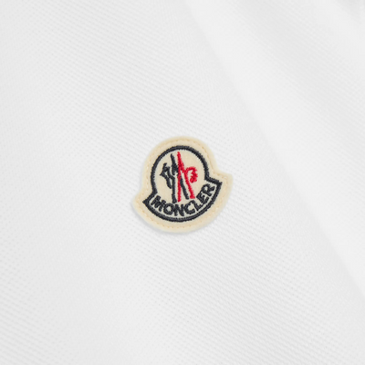 Moncler Logo Cotton Maglia Polo Shirt
