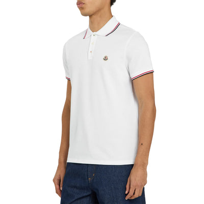 Moncler Logo Cotton Maglia Polo Shirt