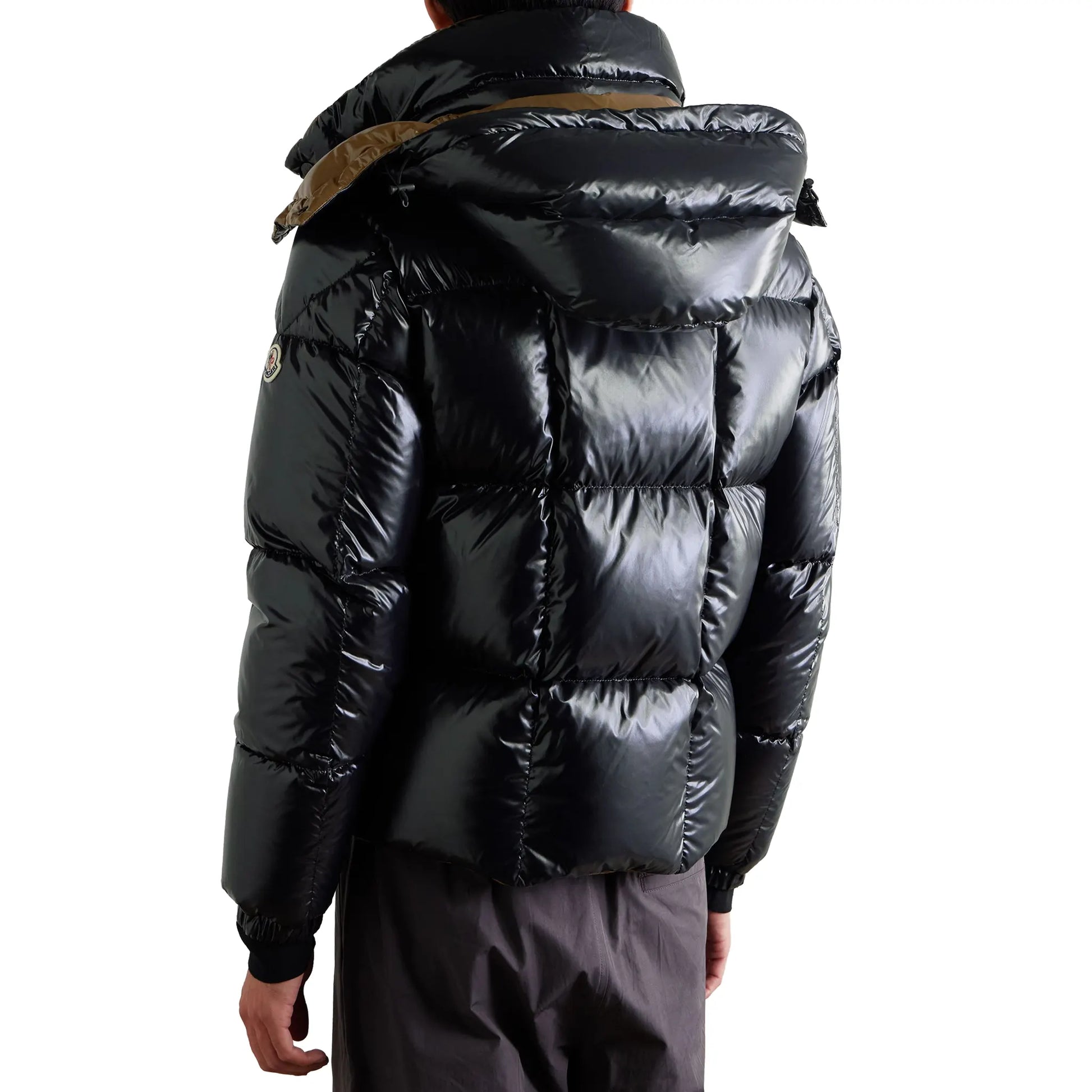 Moncler Parana Hooded Short Down Black Jacket