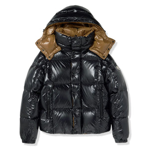 Moncler Parana Hooded Short Down Black Jacket