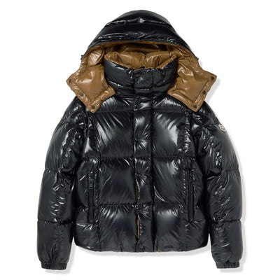 Moncler Parana Hooded Short Down Black Jacket