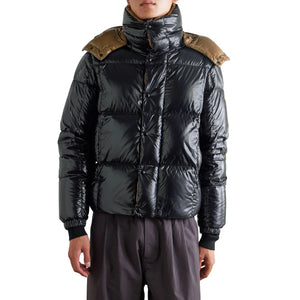 Moncler Parana Hooded Short Down Black Jacket