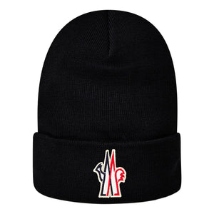 Moncler Pure Wool Black Beanie