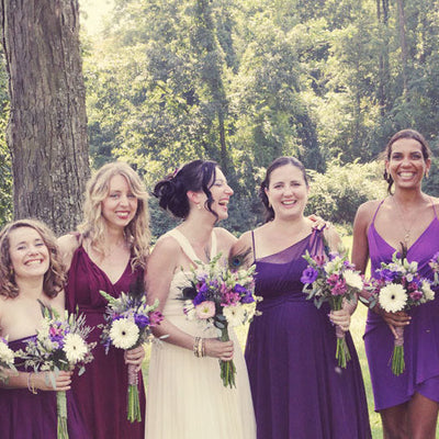 Monochromatic Purple Wedding
