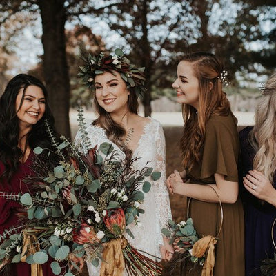 Effortless Bohemian Wedding