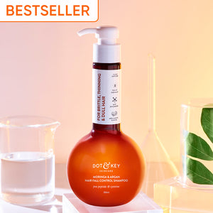 Moringa & Argan Oil Shampoo for Hair Fall Control