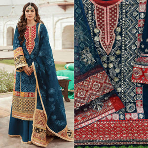 Morpich Embroidered Georgette Pakistani Suit