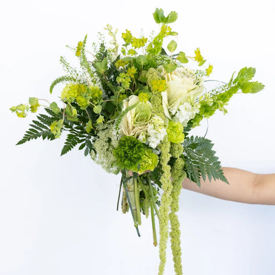 Moss Green DIY Flower Kit
