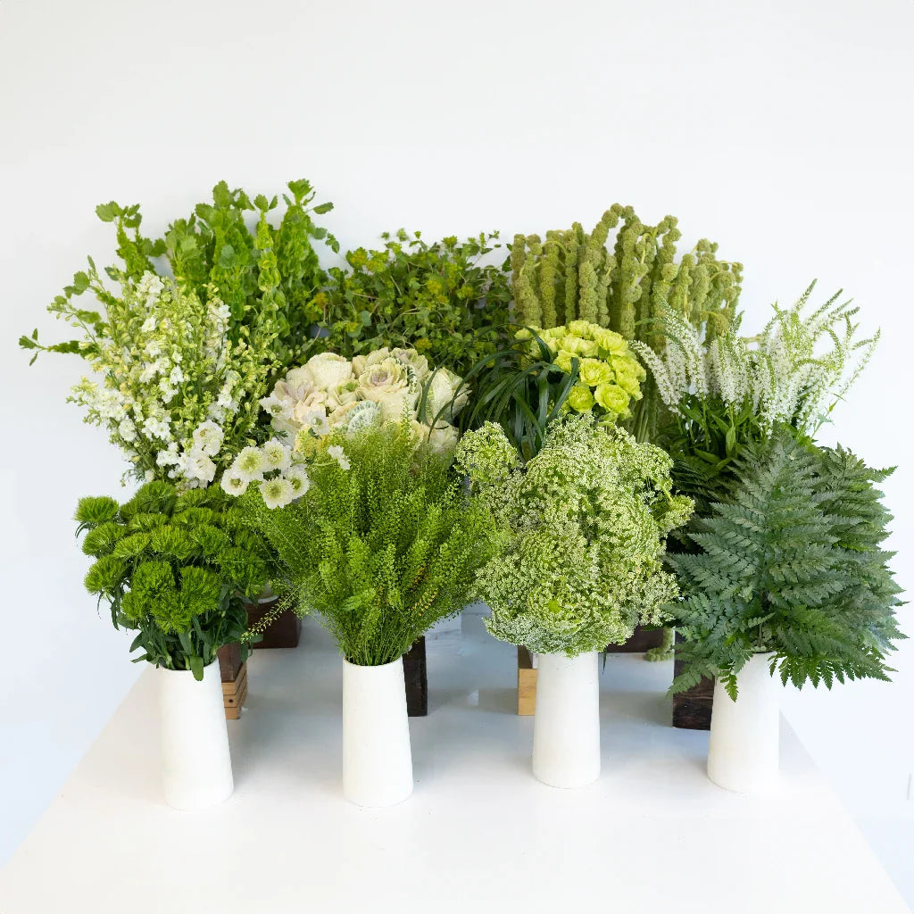 Moss Green DIY Flower Kit