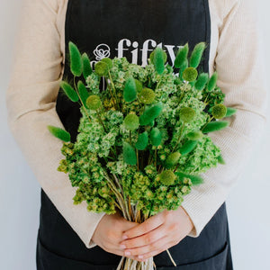 Moss Green Dried Flower Pack