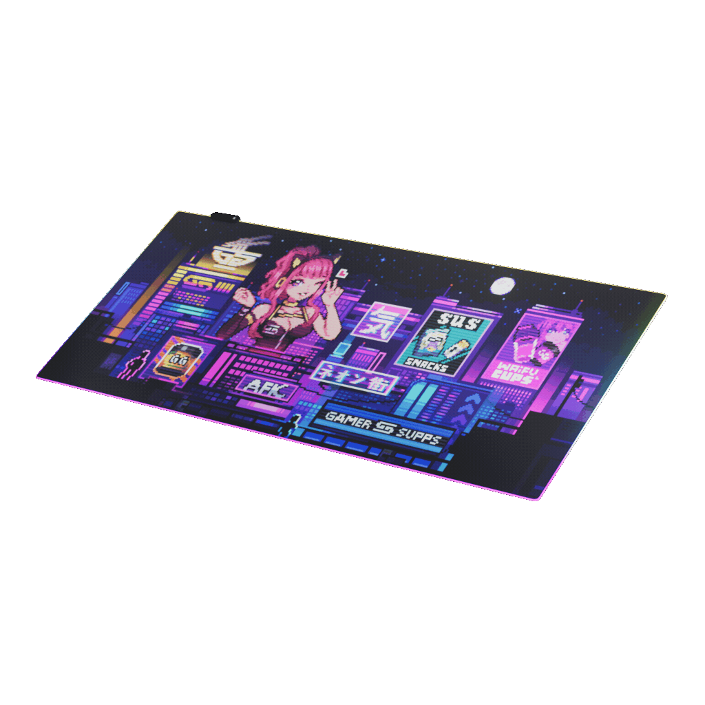 PIXEL CUPS: 2069 RGB Mouse Pad