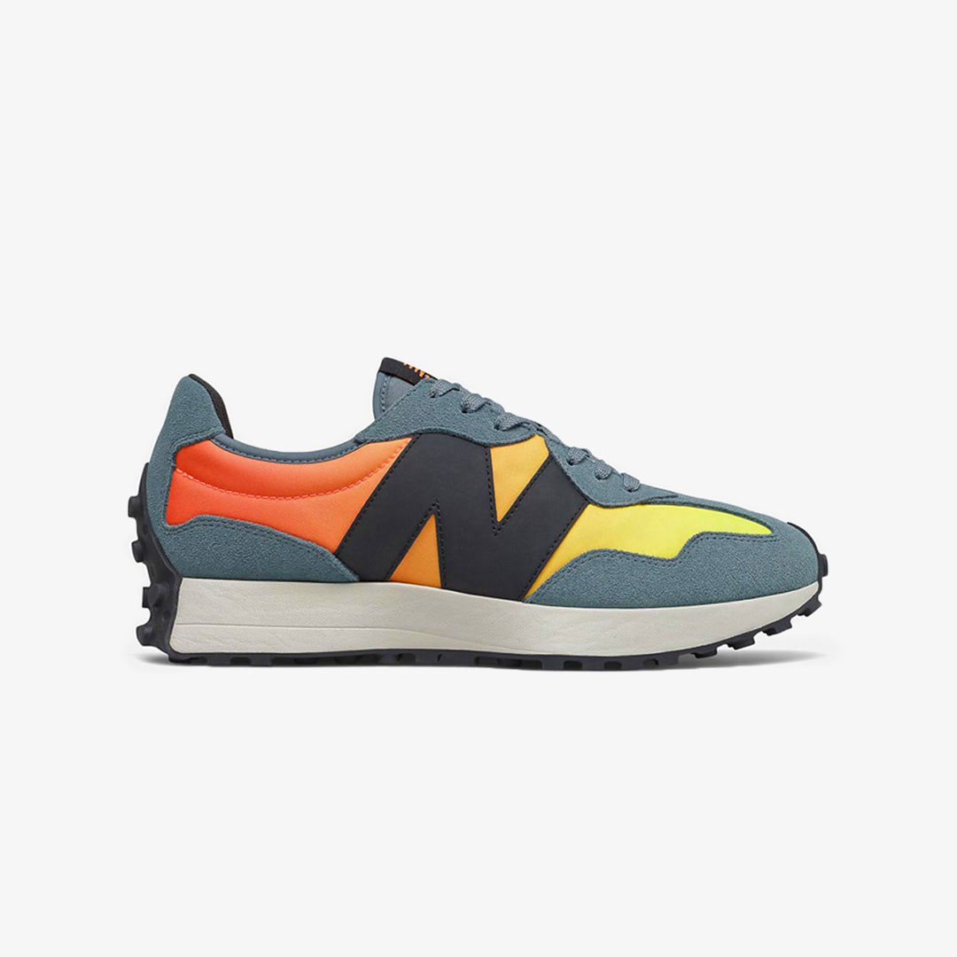 New Balance | 327 CITRUS PUNCH  { GREY/ORANGE