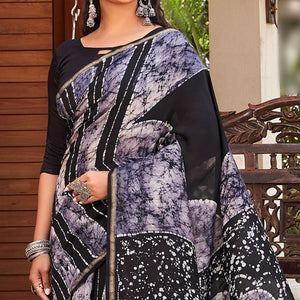 Multicolor Casual Wear Printed Cotton Saree
