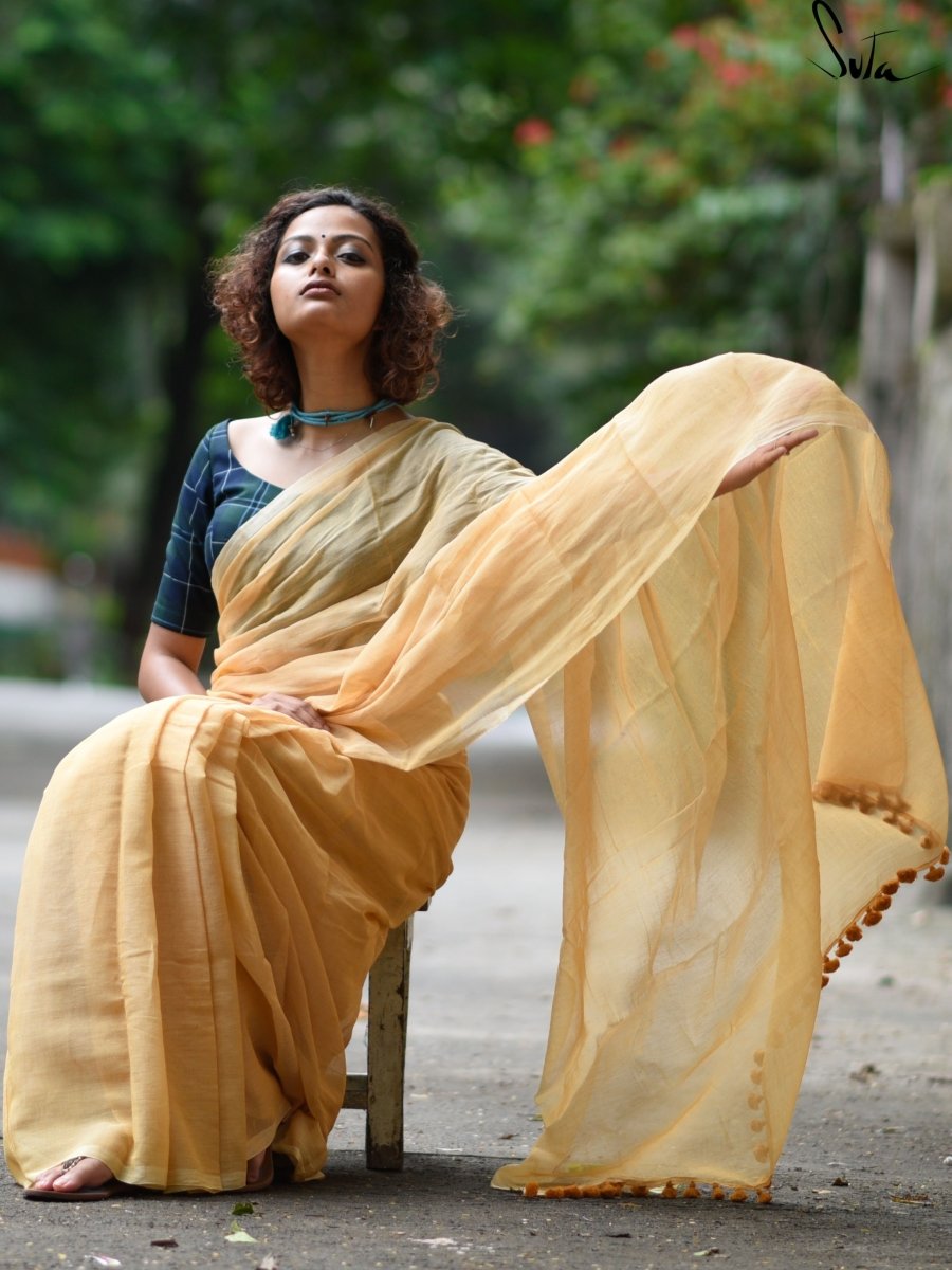 Mustard (Saree)