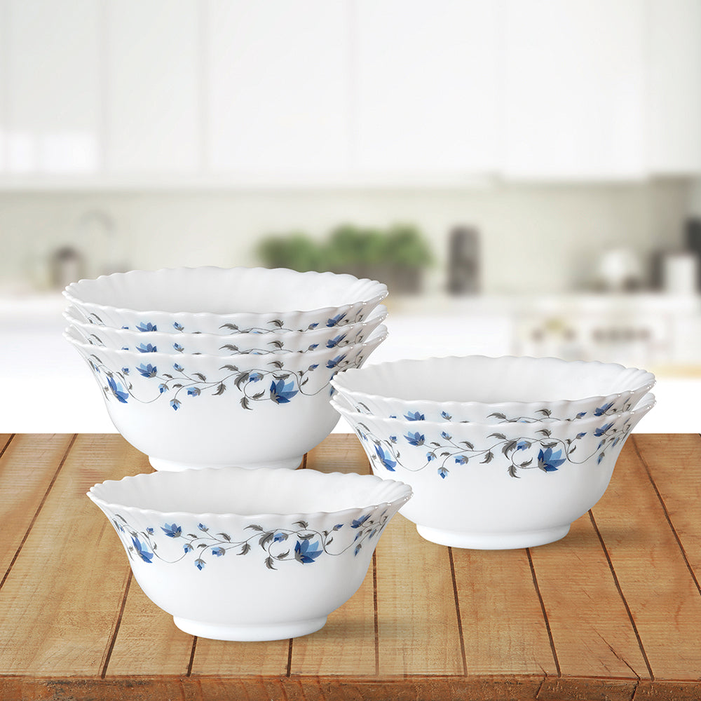 Larah by Borosil Helena Veg Bowl Set