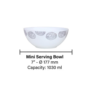 Larah by Borosil Moonbeam Serve n Store