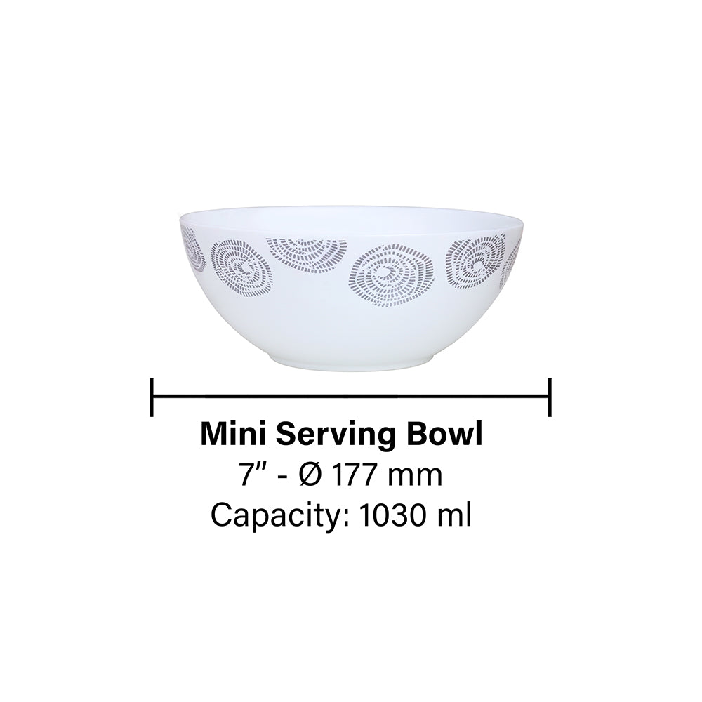 Larah by Borosil Moonbeam Serve n Store