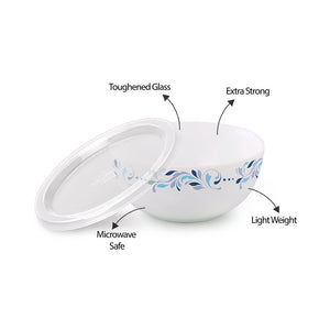 Larah by Borosil Skyleaf Serve n Store