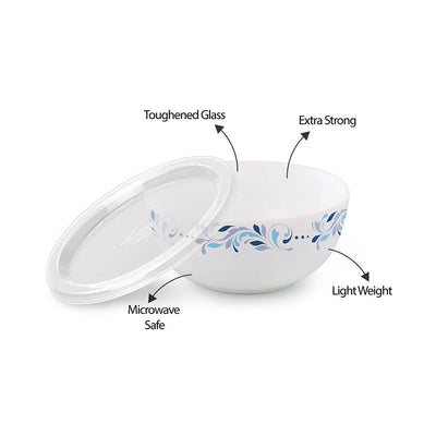 Larah by Borosil Skyleaf Serve n Store