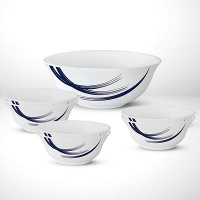Larah by Borosil Indigo Stella Pudding Set