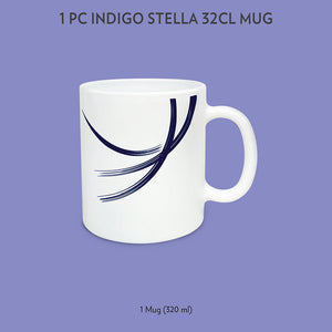 Larah by Borosil Indigo Stella Mug