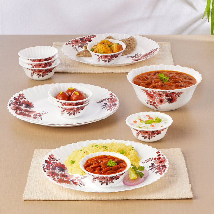 Larah by Borosil, Eva Dinner Set