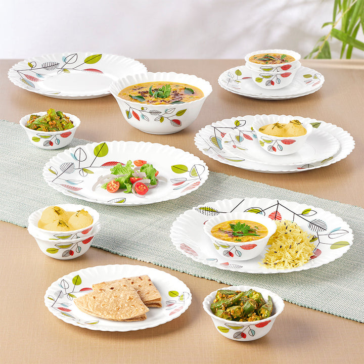 Larah by Borosil, Astra Dinner Set