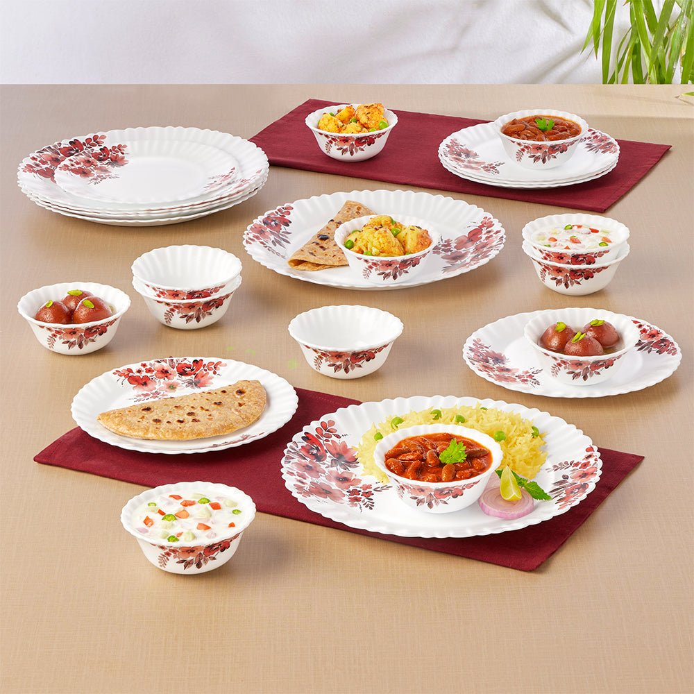 Larah by Borosil, Eva Dinner Set