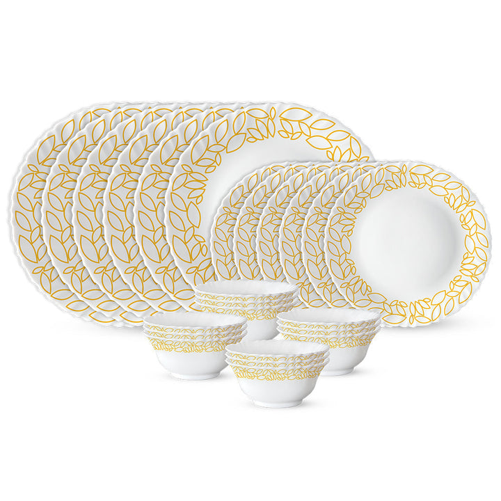 Larah by Borosil, Radiant Dinner Set