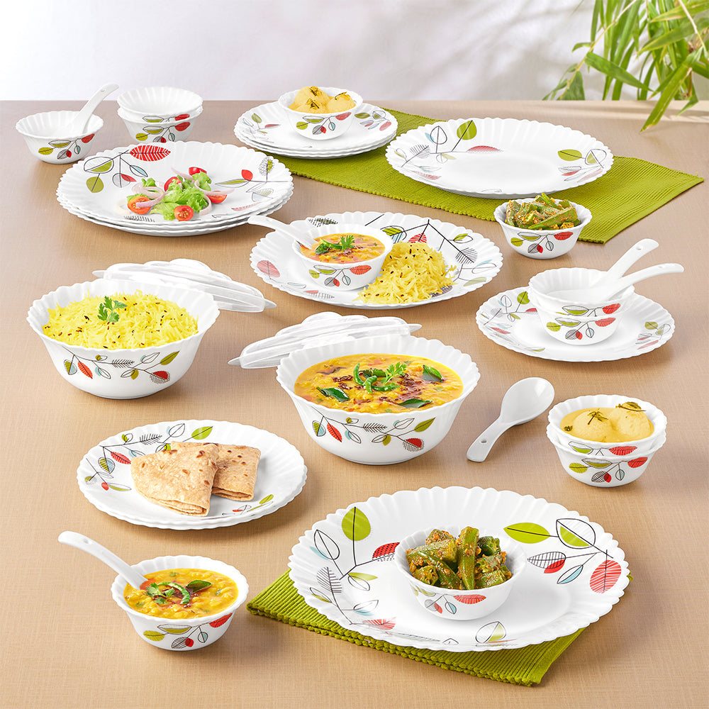 Larah by Borosil, Astra Dinner Set