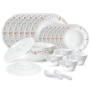Larah by Borosil, Garland Dinner Set