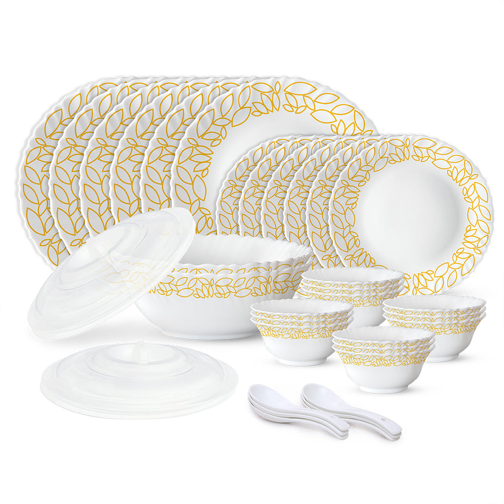 Larah by Borosil, Radiant Dinner Set