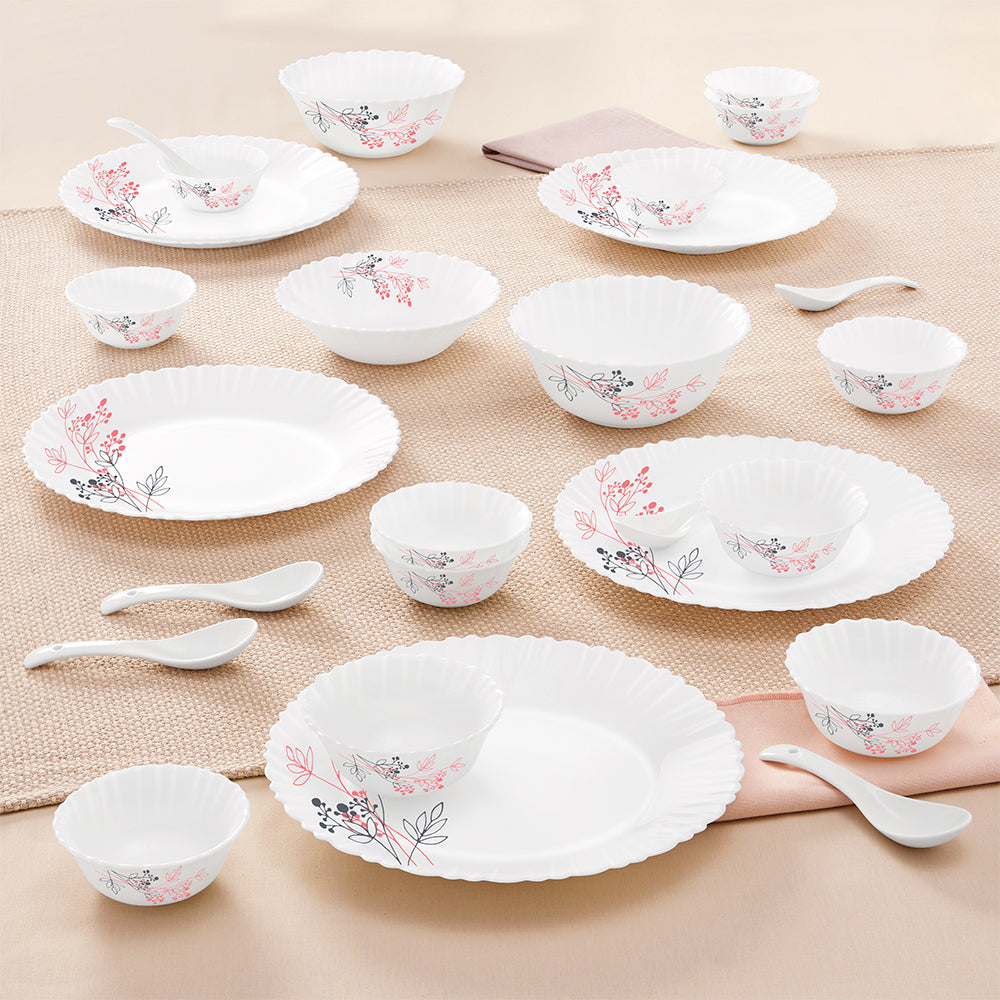 Larah by Borosil, Aspen Dinner Set