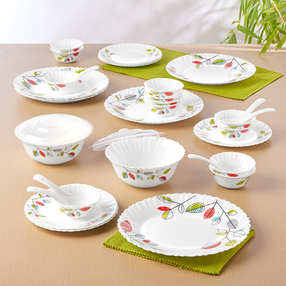 Larah by Borosil, Astra Dinner Set