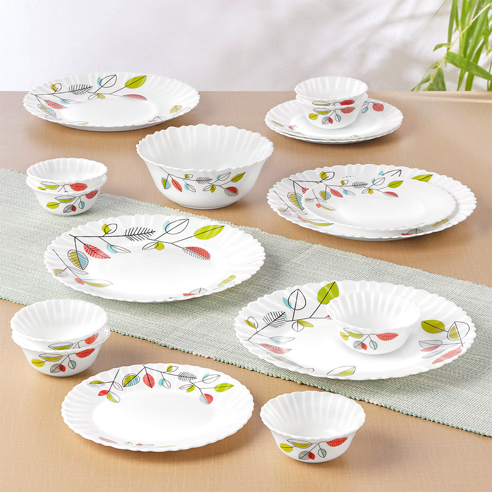 Larah by Borosil, Astra Dinner Set