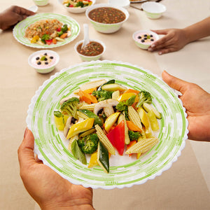 Larah by Borosil, Aura Dinner Set