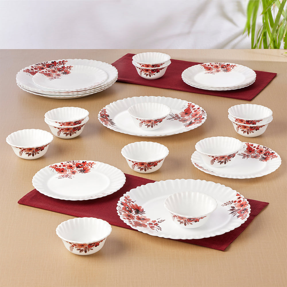 Larah by Borosil, Eva Dinner Set