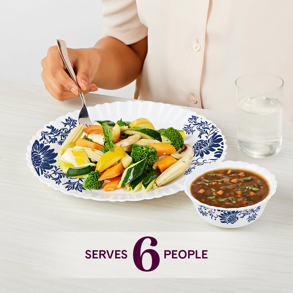 Larah by Borosil, Leona Dinner Set