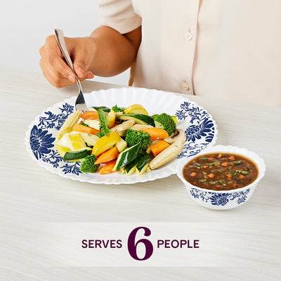 Larah by Borosil, Leona Dinner Set