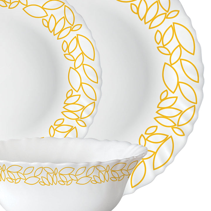 Larah by Borosil, Radiant Dinner Set