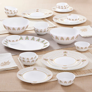 Larah by Borosil, Shalimar Dinner Set